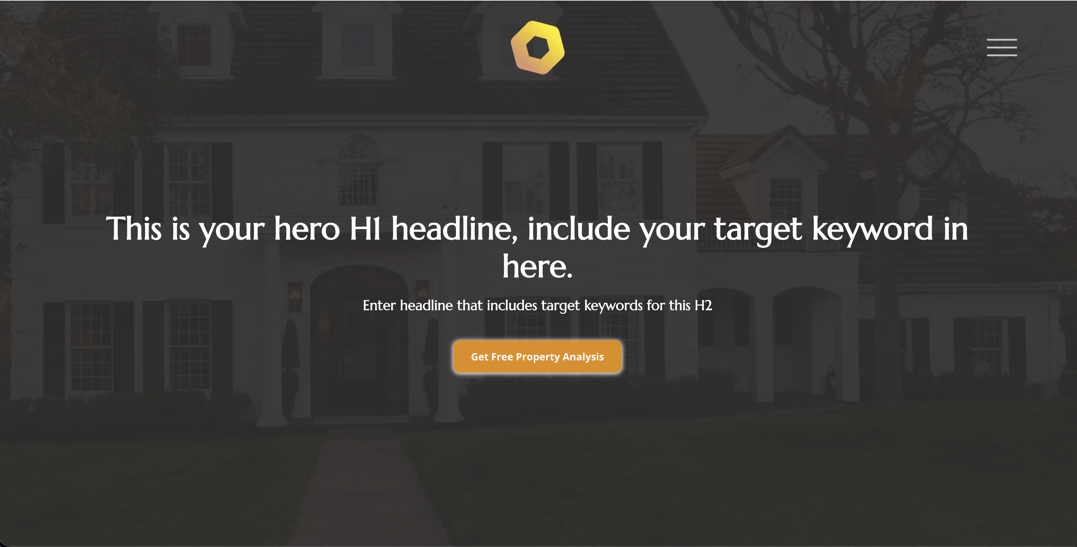 Property Management Company Template preview